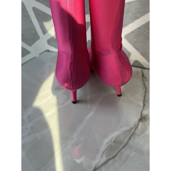 H&M Pink Heeled Boots - Picture 9 of 11